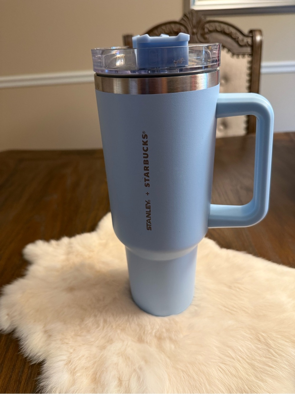 Stanley + Starbucks Collab 40oz Quencher Tumbler – Baby Blue
